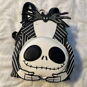 *** Read Description *** Loungefly NBC Jack Skellington Mini Backpack